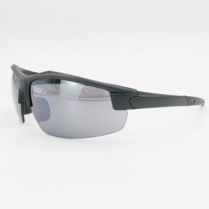 Sport Sunglasses, Half Rim Sunglasses wirh Nose And Temple Pads